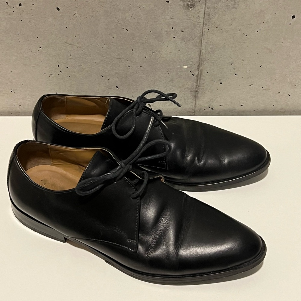 Everlane Women’s The Modern Oxford Shoes Leather Lace Up Black Size 8.5 - Picture 12 of 13